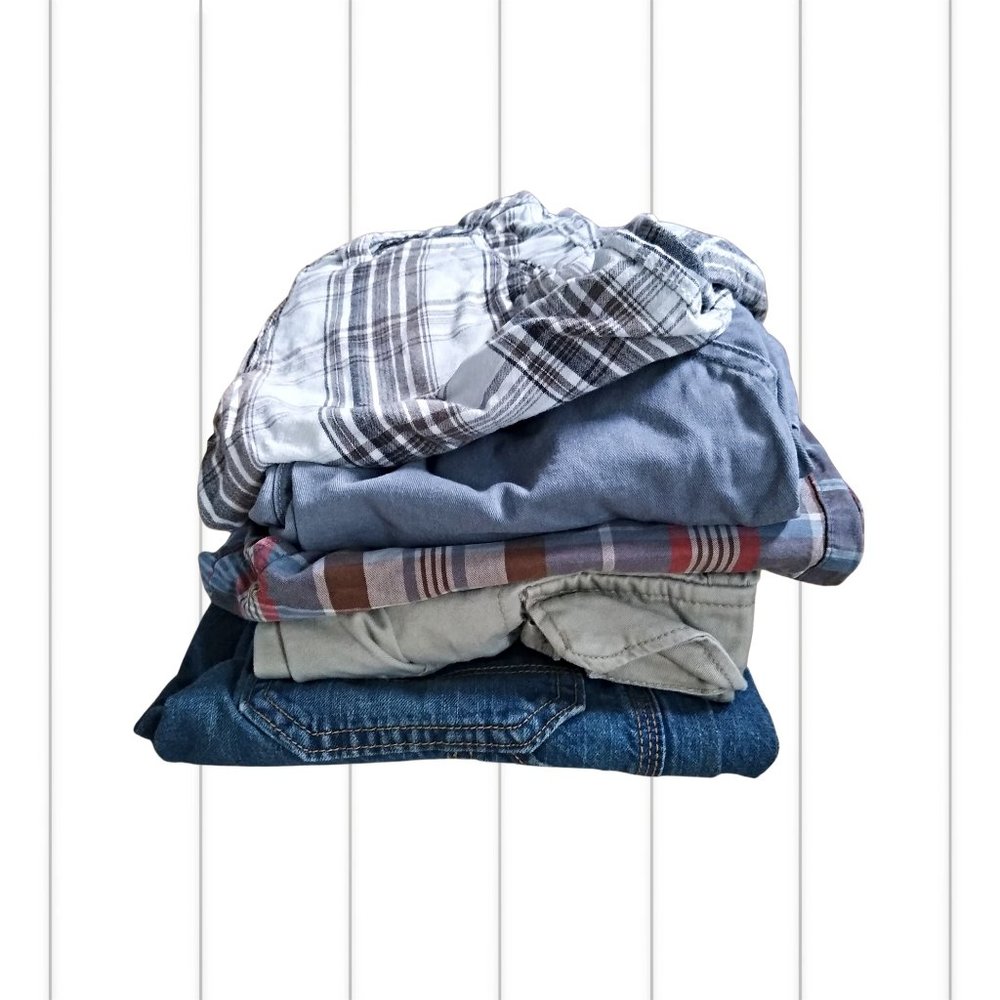 10 Boy's Play Shorts Lot (5)